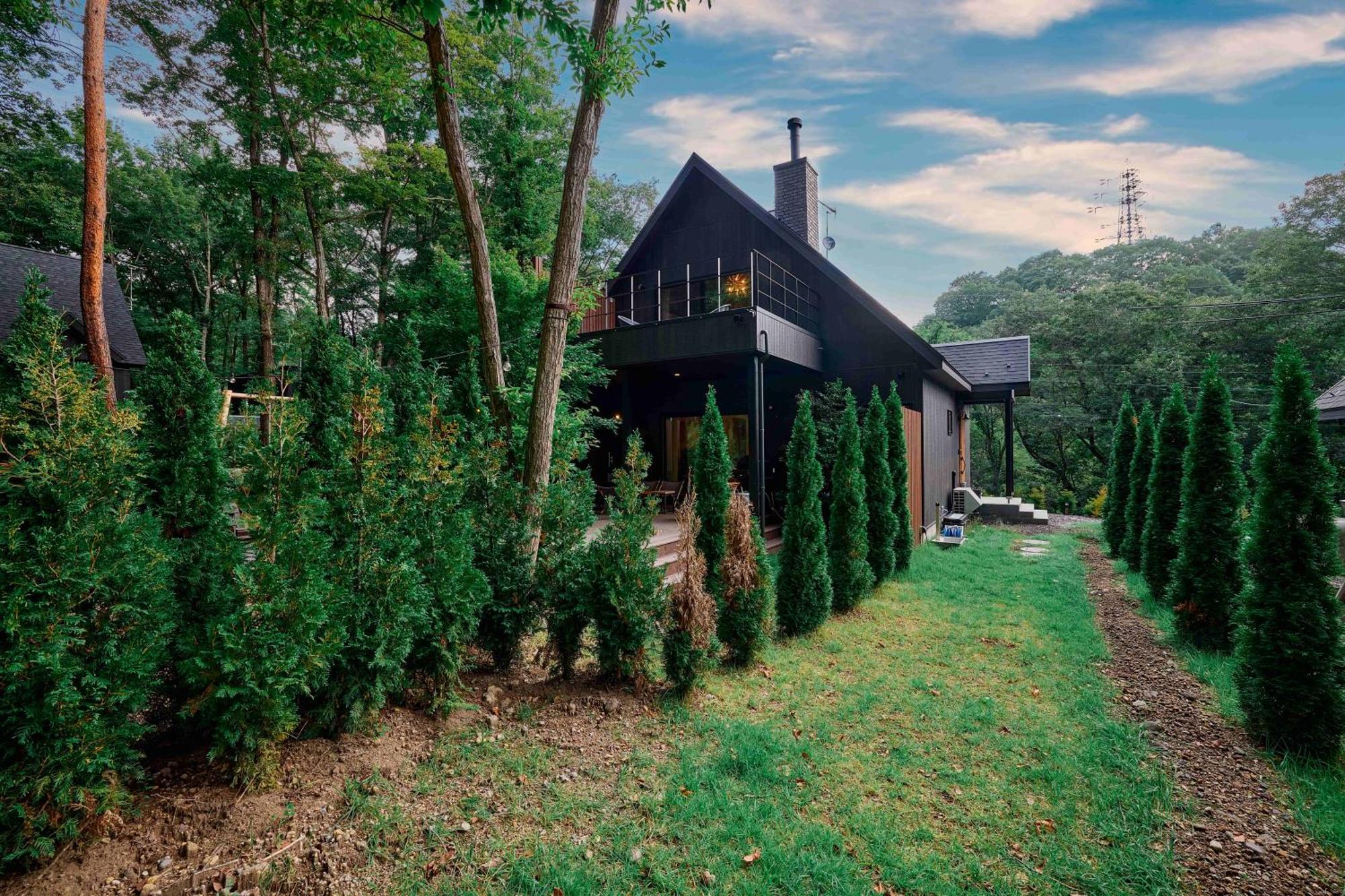 Sauna Forest Cabin 軽井沢 御代田　Mori-Asobi Oiwake Luaran gambar